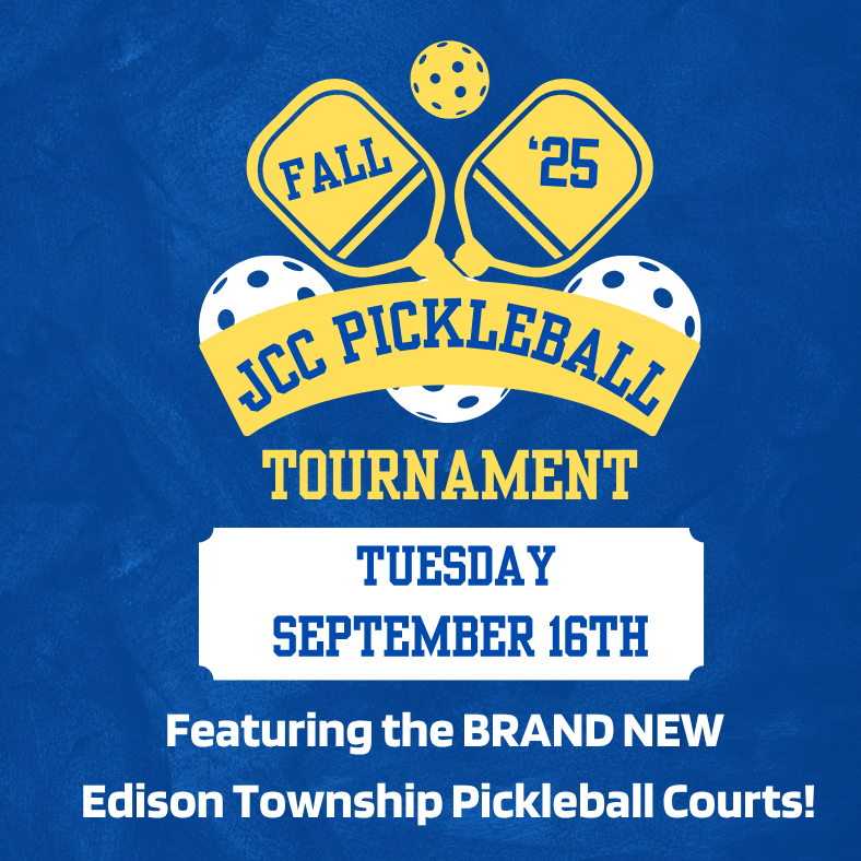 Spring 2026 JCC Pickleball Tournament - logo